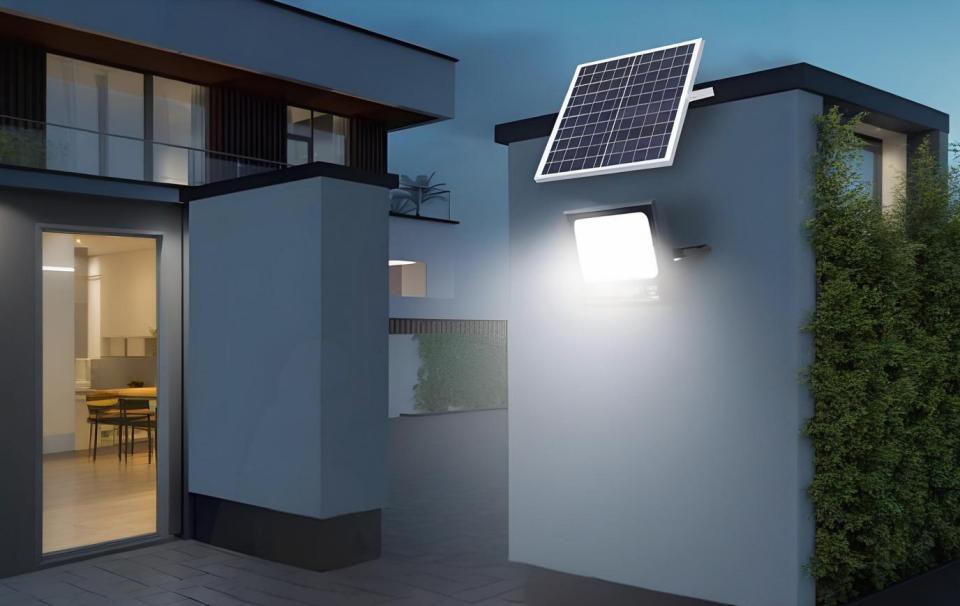 LED solar flood lights LED solar flood lights